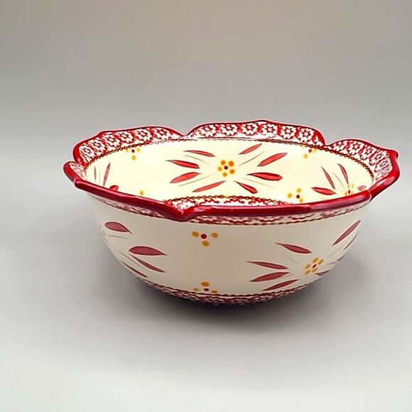 Temp-tations Old World Cranberry Bake & Serve Bowl with Recipe Printed Inside - Picture 4 of 6